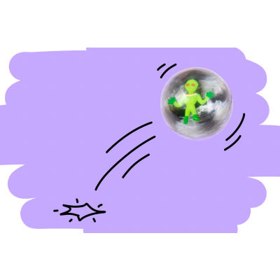 8624 BOUNCING BALL SPACE 45MM