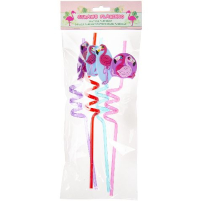 9839 STRAWS, FLAMINGO °°°