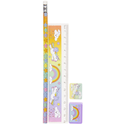 6583 STATIONARY SET UNICORN