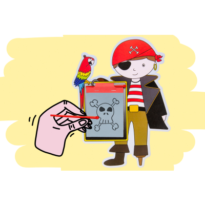 6751 MAGIC SLATE PIRATE