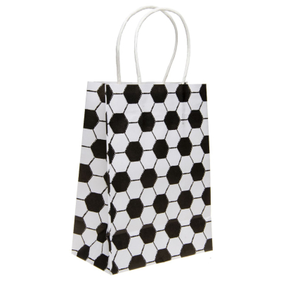 7428 PAPER GIFT BAG, FOOTBALL