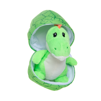 1960 PLUSH, DINO IN EGGBASKET