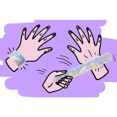 4995 SLAP BRACELET UNICORN