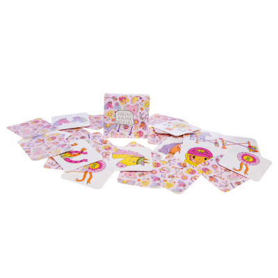 7192 MINI MEMO GAME 28 CARDS, HORSES