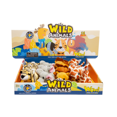 1872 PLUSH WILDLIFE ASSORTMENT DISPLAY °°°