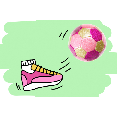 4850 NO. 2 FOOTBALL GIRL, DEFLATED °