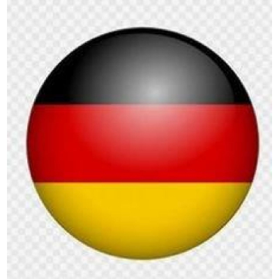 4847 9" PVC BALL, FLAG, GERMANY