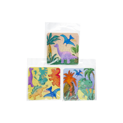 7360 3ASS PAPER PUZZLE DINOSAUR