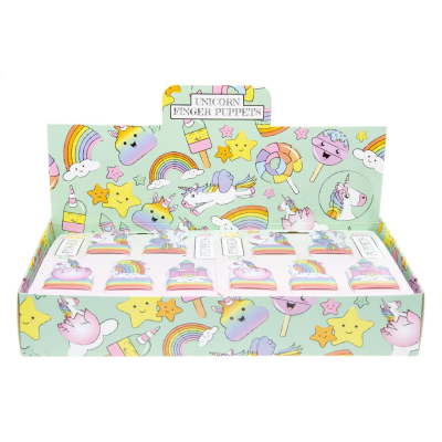 6111 5PCS FINGERPUPPET UNICORN °°°°
