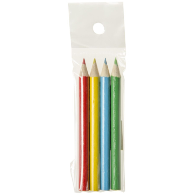 6050 4PCS COLORING PENCIL SHORT PP