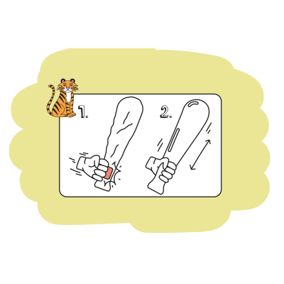 8403 SELF-INFLATING BAT, WILD ANIMALS
