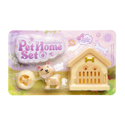 1341 DOG WITH CAGE AND ACCESSOIRES BC