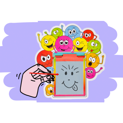 6754 MAGIC SLATE EMOTION FACES