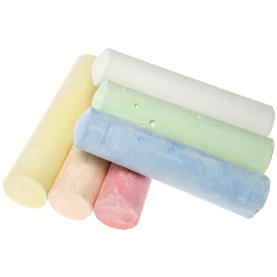 6371 6PCS SIDEWALK CHALK