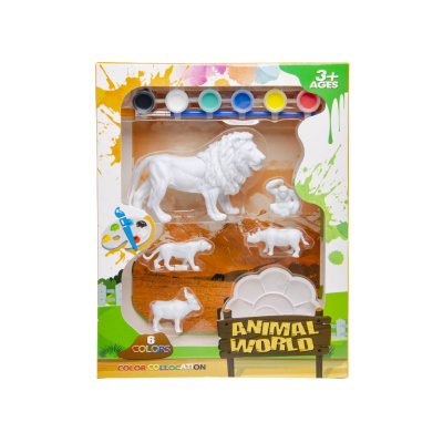 6960 PAINT YR OWN WILD ANIMAL BOX