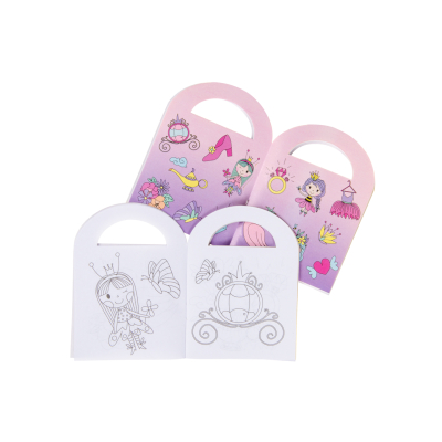 6863 COL BOOK W STICKERS S PRINCESS °
