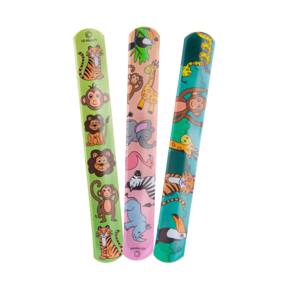 4266 SLAP BRACELET WILD ANIMALS