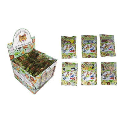8430 SELF INFLATABLE WILD ANIMALS FOIL BALLOON °