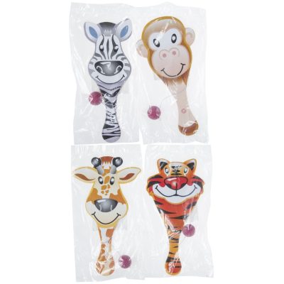 5132 WOODEN PADDLE / BIFF BAT ANIMAL DESIGN