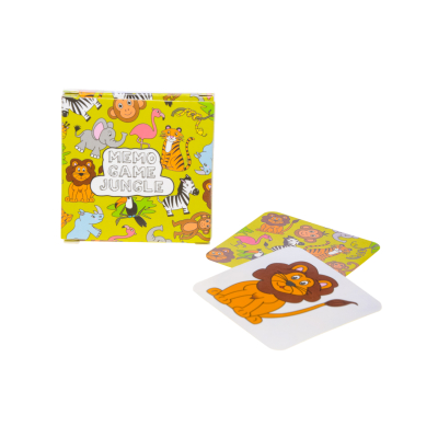 7185 MINI MEMO GAME 28 CARDS, WILD ANIMALS