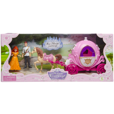 0353 CARRIAGE W KING & QUEEN