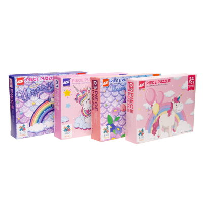 7387 24PCS PUZZLE UNICORN