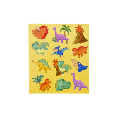 8558 STICKERS, DINOSAUR DB