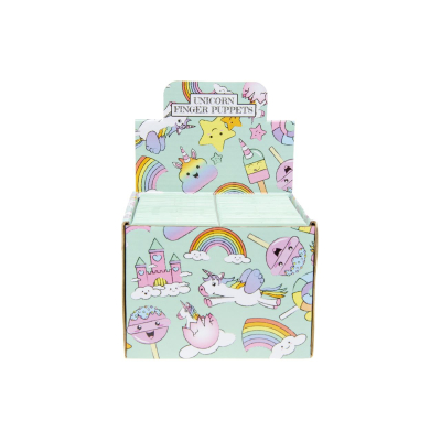 6110 1PC FINGERPUPPET UNICORN °°°°