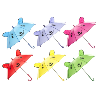 3508 UMBRELLA ANIMAL 30CM 6ASS COL