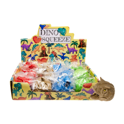 9237 SQUEEZE DINO HEAD