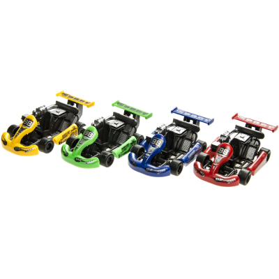 3338 GO-CART 4ASS COL BOX DB