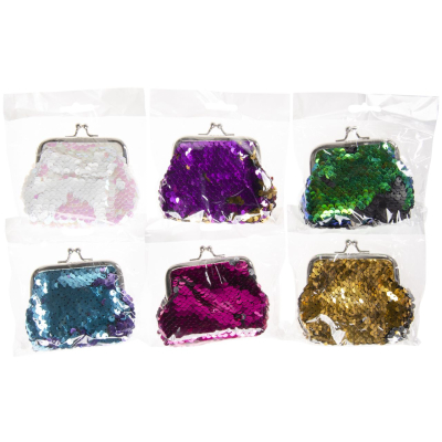 0220 SEQUIN PURSE PP °
