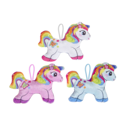 1786 PLUSH, SUPER SOFT, RAINBOW UNICORN XS