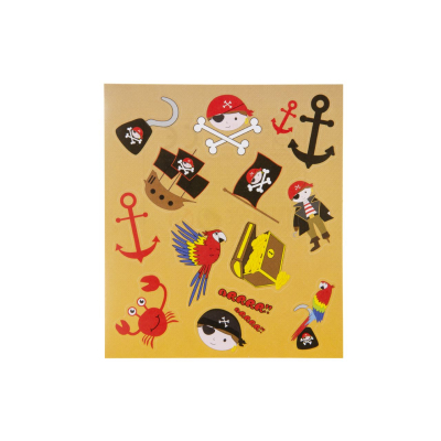 8557 STICKERS, PIRATE DB