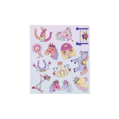 8555 STICKERS, HORSE DB