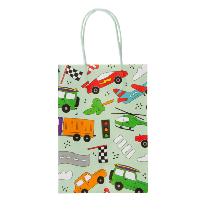 7437 PAPER GIFT BAG, VEHICLES °°°