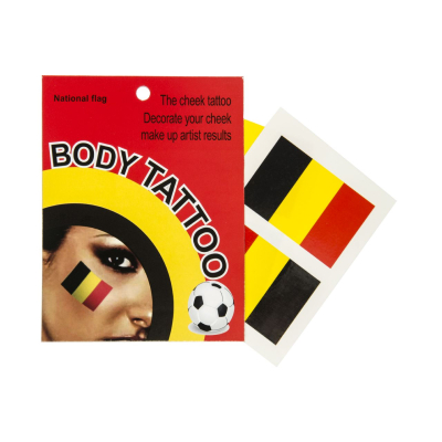 8510 4PCS CHEEK TATTOO BELGIUM