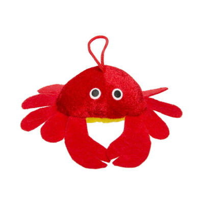 1645 PLUSH, SUPER SOFT, CRAB 4ASS