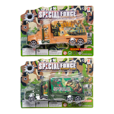 3207 3ASS COL TRUCK W CAR INSIDE BC