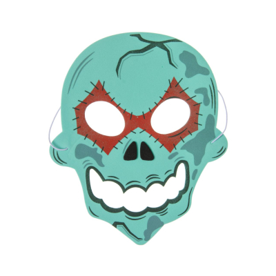9668 6ASS SCARY MASKS IN FOAM