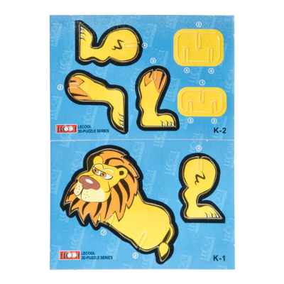6904 3D ASSORTED ANIMAL SHAPES PP