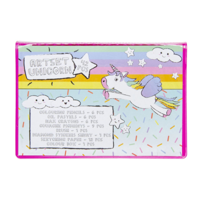 6523 42PCS ARTSET UNICORN