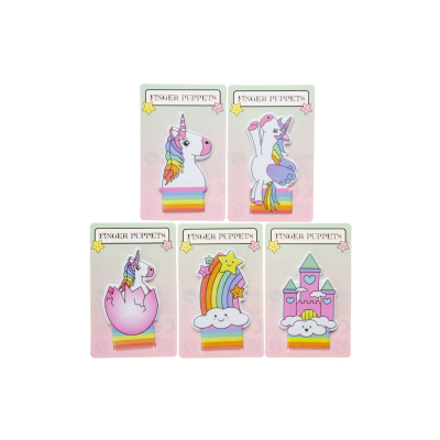 6110 1PC FINGERPUPPET UNICORN °°°°