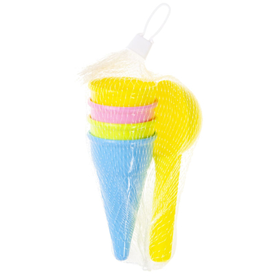 4651 5PCS ICECREAM BEACH SET NETBAG