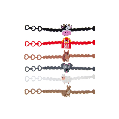 0446 BRACELET, FARM ANIMALS °°°