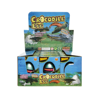 9256 CROCODILE GROWING EGG BOX