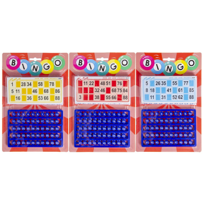 7073 BINGO SET CARD