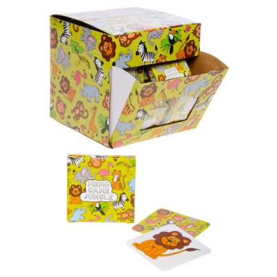 7185 MINI MEMO GAME 28 CARDS, WILD ANIMALS