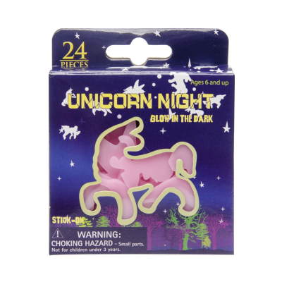 8881 GLOW IN DARK UNICORNS