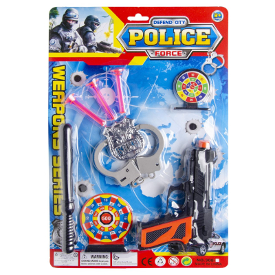 2622 POLICE GUN SET W ACC BC